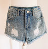 Jeans Shorts Used Look
