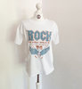 T-Shirt "Rock", hellblau